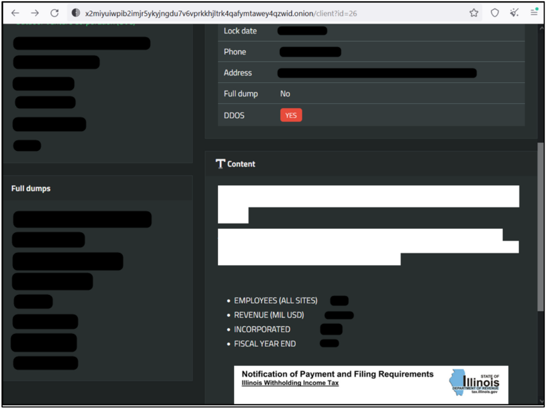 Wall of shame the intimidation tactics of data leak sites